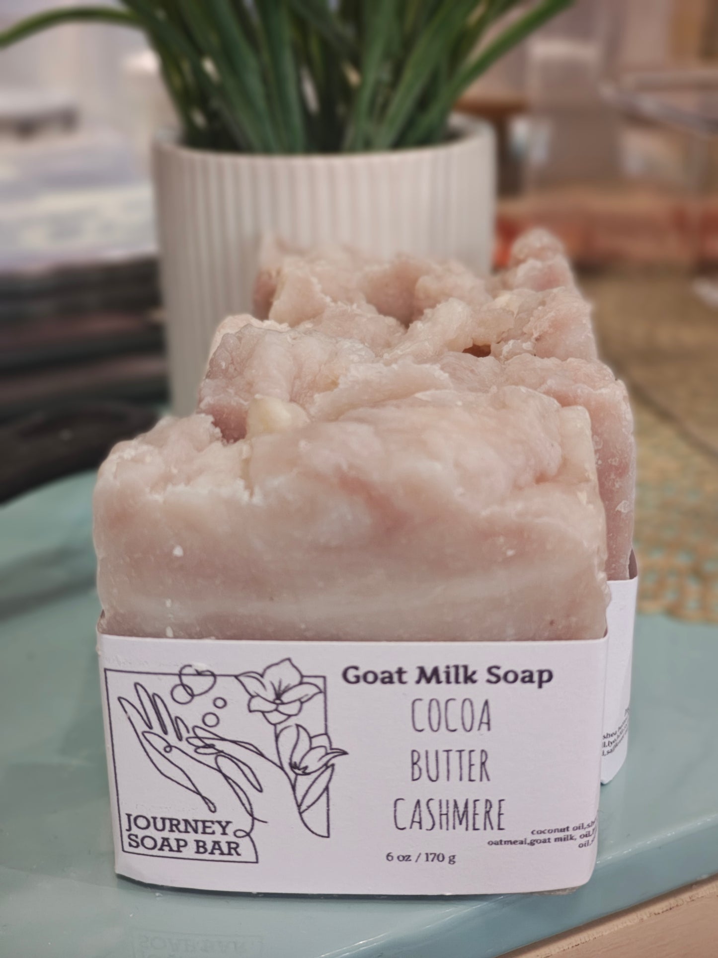 Cocoa Butter Cashmere Goat Milk Soap